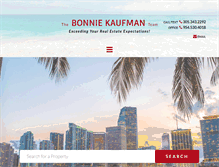 Tablet Screenshot of bonniekaufman.com